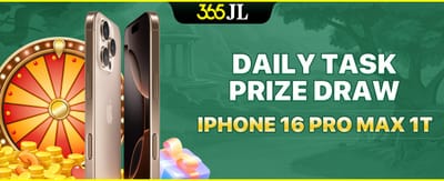Daily Task: iPhone 16 Pro Max promotional banner